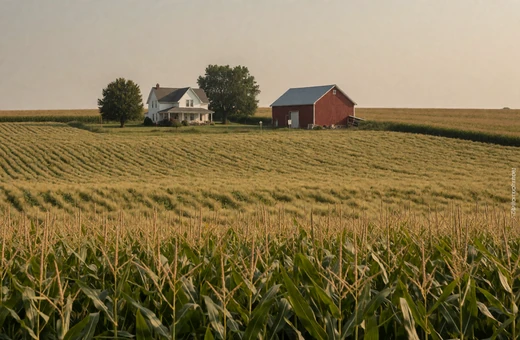 Ohio rolling plains farmland near West Virginia for regional farmers dating